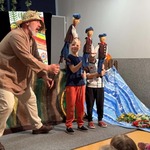 Kukła z wiejskiego podwórza - teatr Pod Orzełkiem