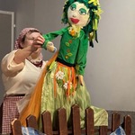 Kukła z wiejskiego podwórza - teatr Pod Orzełkiem