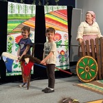 Kukła z wiejskiego podwórza - teatr Pod Orzełkiem